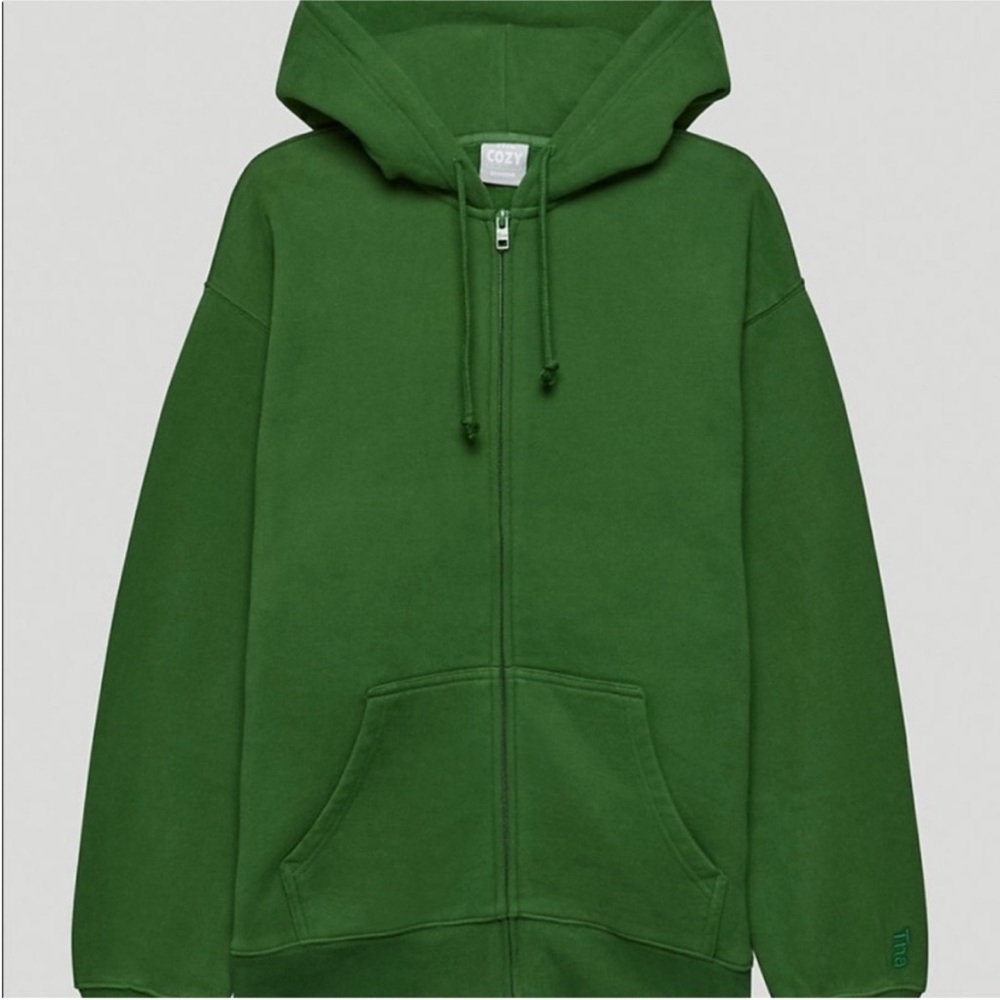 Green TNA hoodie